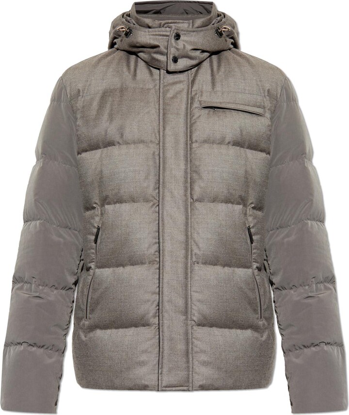 Paul & Shark Down Jacket With Detachable Hood