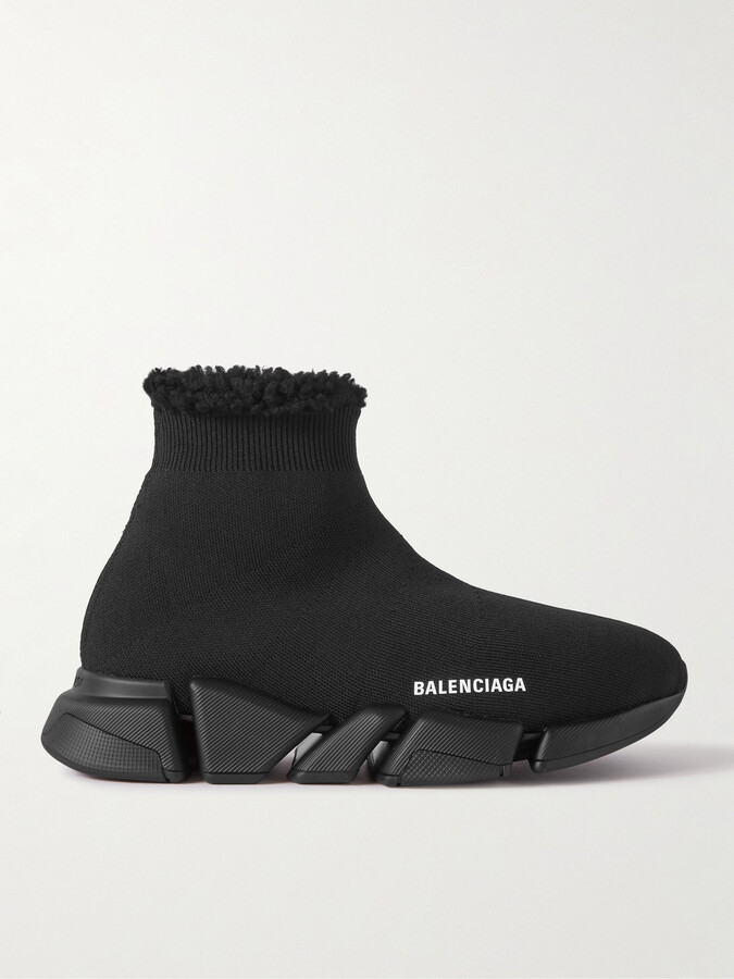 Balenciaga Speed Sneakers in Stretch-Knit - ShopStyle