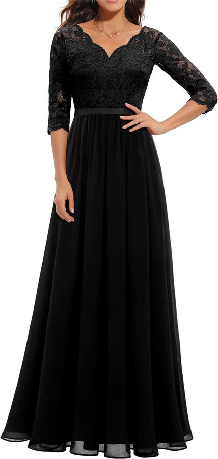 Black And White Evening Dresses Uk | ShopStyle UK