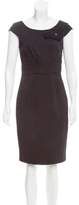 Thumbnail for your product : Kay Unger Cap Sleeve Sheath Dress