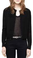 Thumbnail for your product : Zadig & Voltaire Nina Star Merino Cardigan