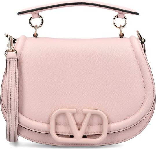 Valentino VLogo Plaque Foldover Top Crossbody Bag - ShopStyle