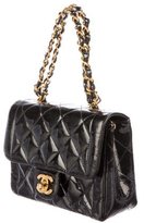 Thumbnail for your product : Chanel Mini Square Quilted Handle Flap Bag