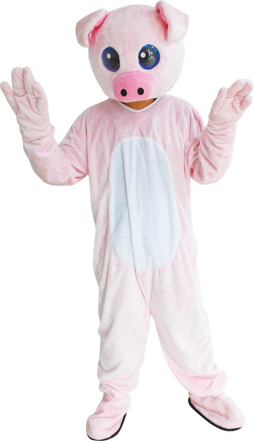 Morris Costumes Pig Mascot Costume Adult