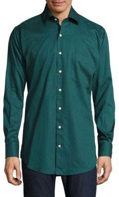 Peter Millar Printed Button-Down Shirt