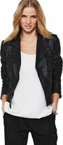 Thumbnail for your product : South Leather Biker Jacket