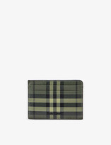 Thumbnail for your product : Burberry Kier checked leather card holder