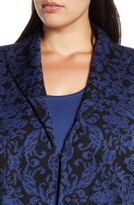 Thumbnail for your product : Ming Wang Ombre Floral Knit Jacket