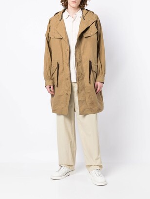 Casey Casey Stan hooded parka - ShopStyle