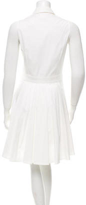 Michael Kors Sleeveless Pleated Dress