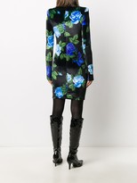 Thumbnail for your product : Richard Quinn Floral Print Fitted Dress