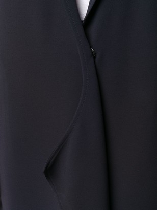 Alberto Biani Asymmetric Sleeveless Coat
