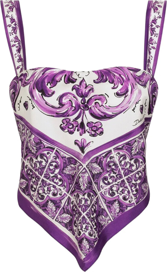 Dolce & Gabbana Silk Top