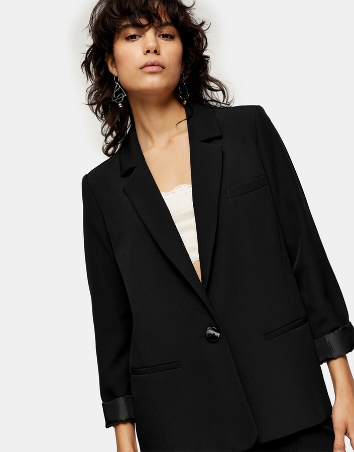 topshop black jacket