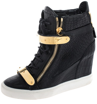crocs high top sneakers