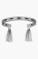 Thumbnail for your product : Sam Edelman Leather Stitch Tassel Cuff