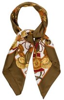 Thumbnail for your product : Aquascutum London Printed Silk Scarf