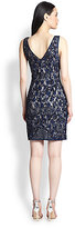 Thumbnail for your product : Aidan Mattox Sequined-Lace Cocktail Dress