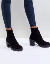 Thumbnail for your product : ASOS DESIGN REMI Chunky Sock Boots