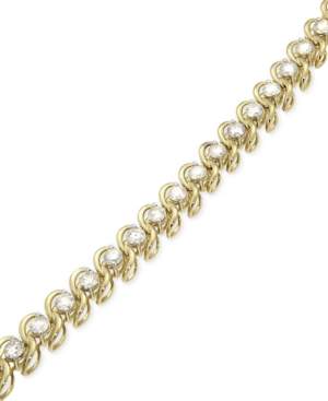 Macy's Diamond Tennis Bracelet (5 ct. t.w.) in 14k Gold