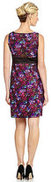 Thumbnail for your product : Leslie Fay Floral Jacquard Dress