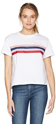 The Fifth Label Women's Cynefini Short Sleeve Crew Neck Striped T-Shirt