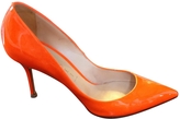 Thumbnail for your product : Casadei Orange Patent leather Heels