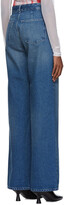 Thumbnail for your product : MM6 MAISON MARGIELA Blue Distressed Jeans