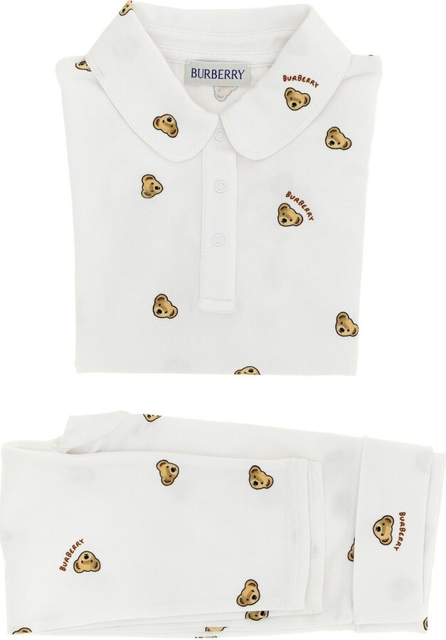 Burberry Children Thomas Bear Stretch Two-piece Baby Gift Set