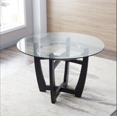 Round Glass Dining Table The, 42 Round Glass Top Pedestal Dining Table