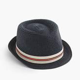 Thumbnail for your product : J.Crew Kids' striped band trilby hat