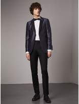 Thumbnail for your product : Burberry Soho Fit Silk Wool Jacquard Evening Jacket , Size: 60R, Blue
