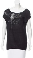 Thumbnail for your product : Tsumori Chisato Embellished Silk Top