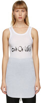 Thumbnail for your product : Ann Demeulemeester SSENSE Exclusive White God of Wild Cashmere Tank Top
