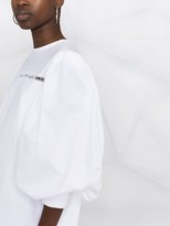Thumbnail for your product : Karl Lagerfeld Paris Logo Print Sweatshirt Dress