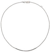 Thumbnail for your product : Stella Pavé Diamond & Sterling Silver Stick Pendant Necklace