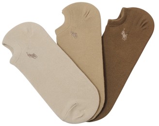 Polo Ralph Lauren Athletic Socks Brown Tones (pack of 3)