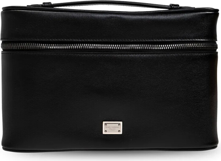 Dolce & Gabbana Logo Plaque Wash Bag