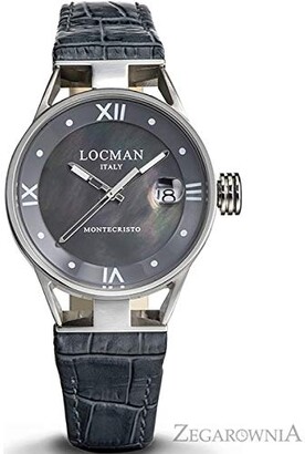 Locman Analog Quartz Watch with Stainless Steel Strap Clear 3 (Model: 4580579742939)