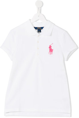 Ralph Lauren Kids - teen classic polo shirt - kids - Cotton/Spandex/Elastane - 16 yrs