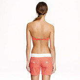 Thumbnail for your product : J.Crew Grid dot bandeau top