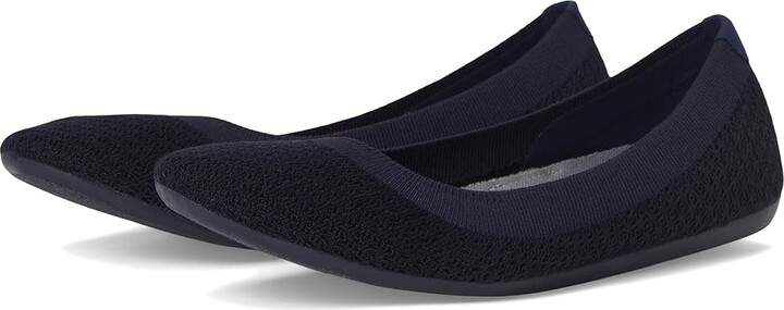 Allbirds Tree Breezer Retreat Knit Women's Snow Shoes Dark Navy : 6 B - Medium, Mesh