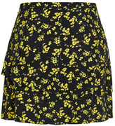 Thumbnail for your product : City Chic Sun Floral Skirt - black
