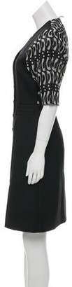 Thom Browne Button-Up Midi Dress