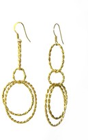 Thumbnail for your product : Alexandra Beth Designs Rope Hoop Dangle Earrings