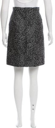 Balenciaga Jacquard Knee-Length Skirt