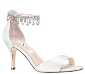 emiko embellished evening wedges