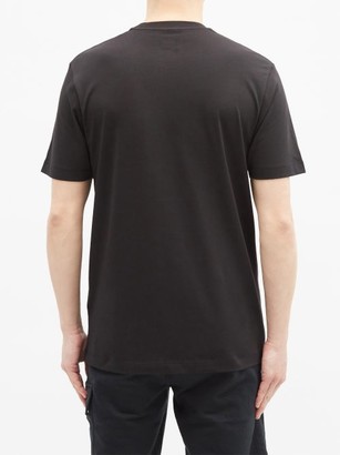 C.P. Company Logo-print Cotton-jersey T-shirt - Black