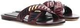 Thumbnail for your product : Isabel Marant Jansee leather slides