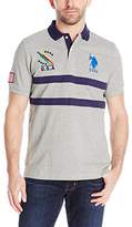 Thumbnail for your product : U.S. Polo Assn. Men's Chest Striped Pique Polo Shirt